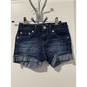 Levi's Toddler Girls' Denim Shorty Shorts‎ Size 7 Regular